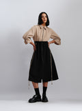 Sand & Noir Shirt Dress
